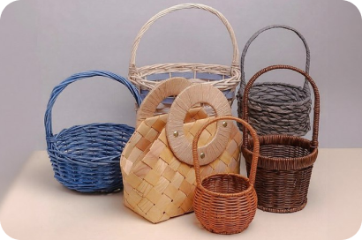 Корзины Кашпо плетеные