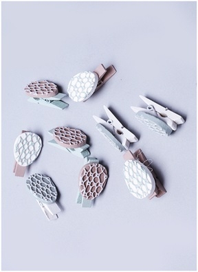 Прищепка  9шт. Яйцо 3,5см х 2см