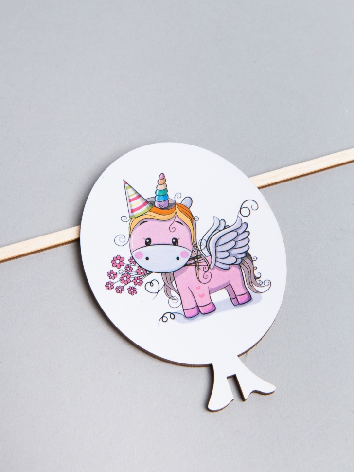 Вставка деревянная Шар 7,5х10,5см 10шт Единорожка! Ш20 Вставка деревянная Шар 7,5х10,5см 10шт Единорожка! Ш20