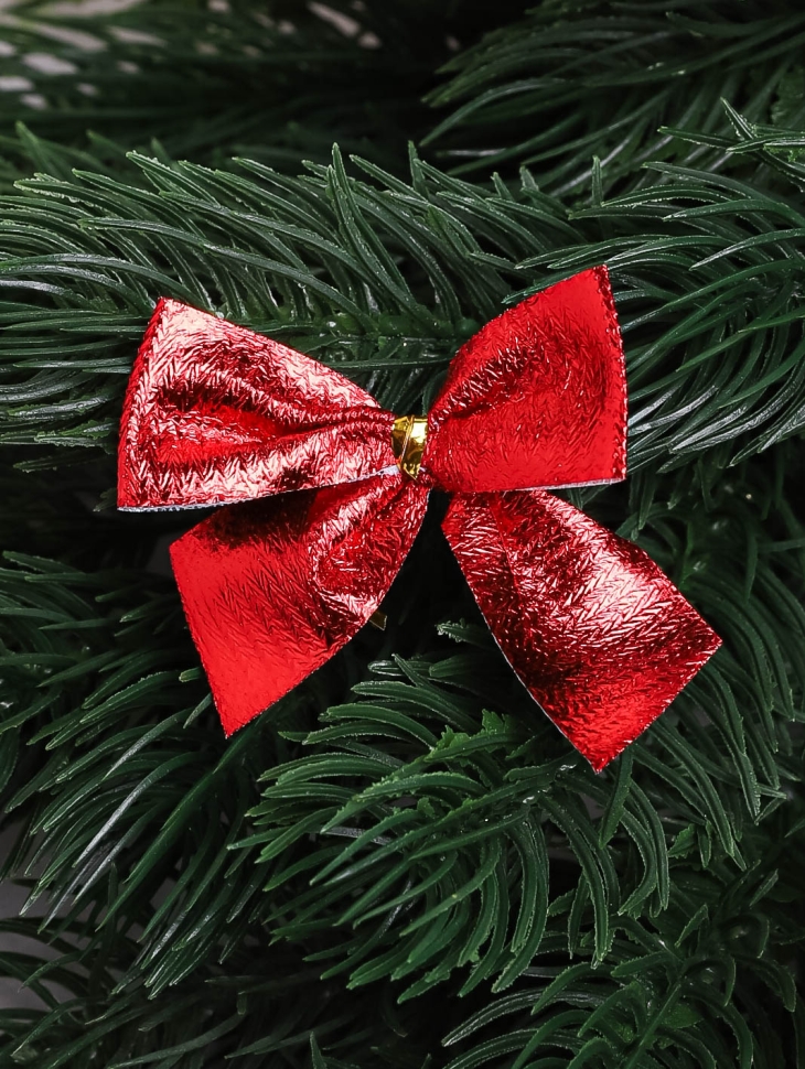 Бантики 5,5х5см 12шт красный Бантики 5,5х5см 12шт красный