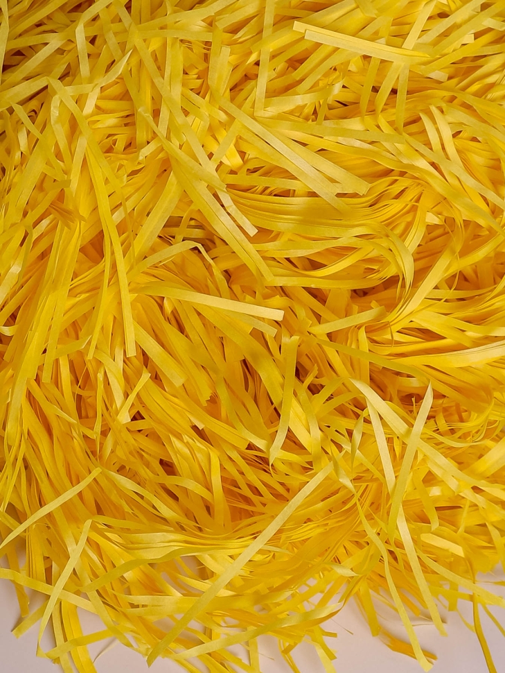 Наполнитель флористический бумажный 100г желтый Наполнитель флористический бумажный 100г желтый