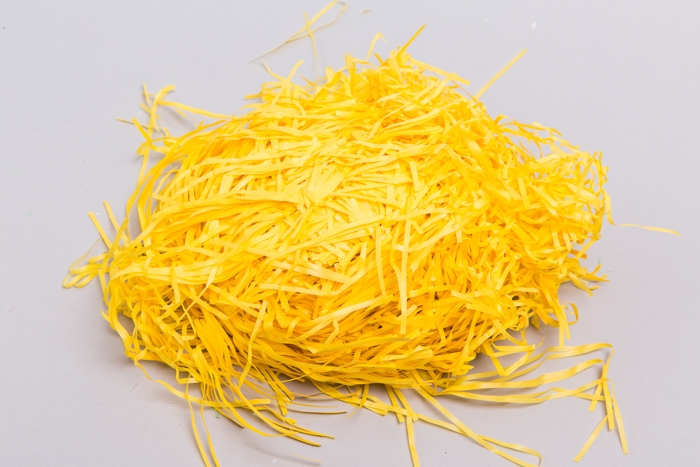 Наполнитель флористический бумажный 100г желтый Наполнитель флористический бумажный 100г желтый