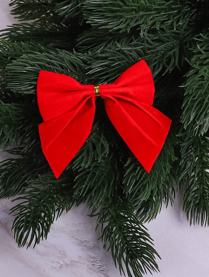 Бантики 8,5х16см 6шт красный Бантики 8,5х16см 6шт красный