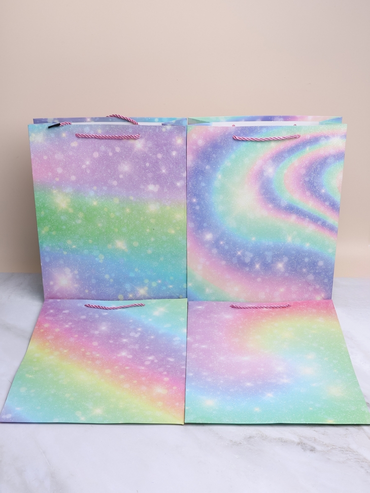 Сумочка подарочная 31х40x12см 530-147 звездопад микс Сумочка подарочная 31х40x12см 530-147 звездопад микс