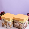 Коробка НГ квадрат 15х15х15 см GYH22627-66 микс Коробка НГ квадрат 15х15х15 см GYH22627-66 микс