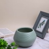 Кашпо керамика 21,2х21,2х13,3см JW06820000.21 оливковый