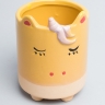 Кашпо керамика 8х10,5см D7827-2 единорог