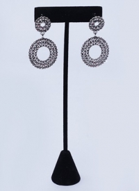 Серьги СС-340 L5x2,8см