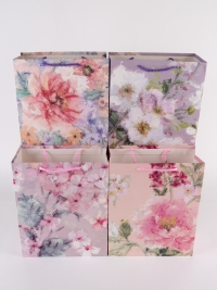 Сумочка Цветы 530-134 26х32x12см микс