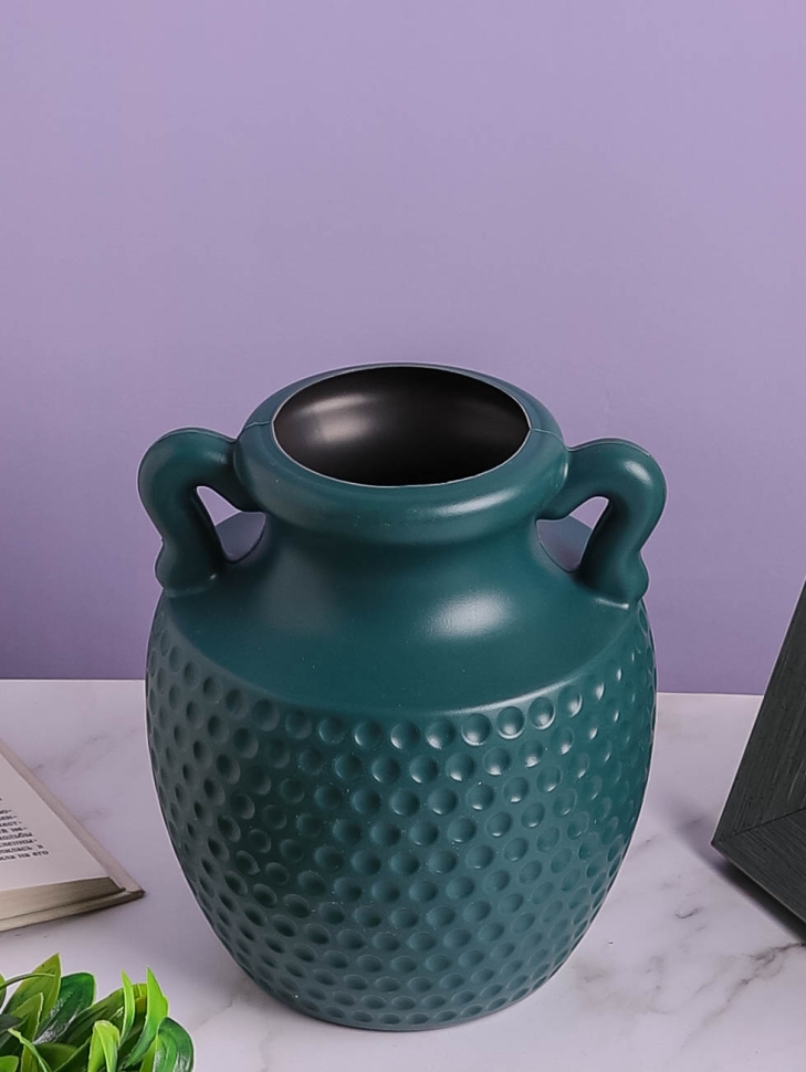 Ваза пластиковая H17,8 х D7,5х10,5см AS3565 синий Ваза пластиковая H17,8 х D7,5х10,5см AS3565 синий