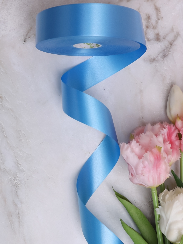 Лента простая 3/100 К голубой Лента простая 3/100 К голубой