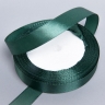 Лента атласная 15мм х 25 ярд JD зеленый темный