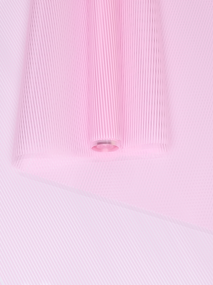 Пленка цветная Плиссе 70см розовый жемчуг