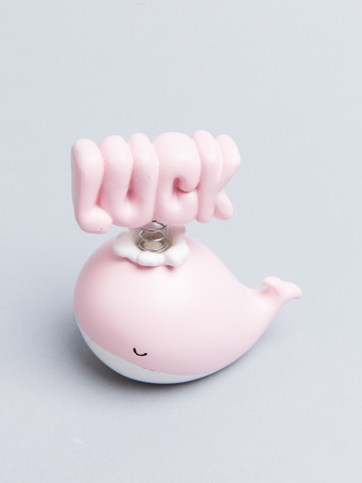 Фигурка Кит Luck 7,5х5,5х8,5см 7003-2 розовый Фигурка Кит Luck 7,5х5,5х8,5см 7003-2 розовый