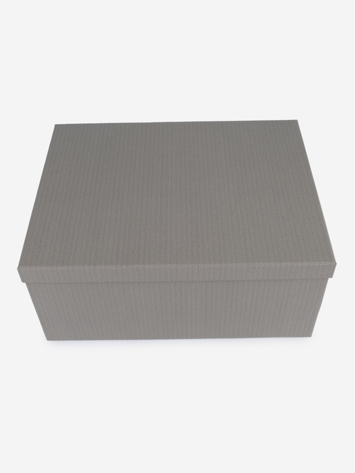 Коробка прямоугольник набор из 10шт 37,5х29х16см K112 твид серый