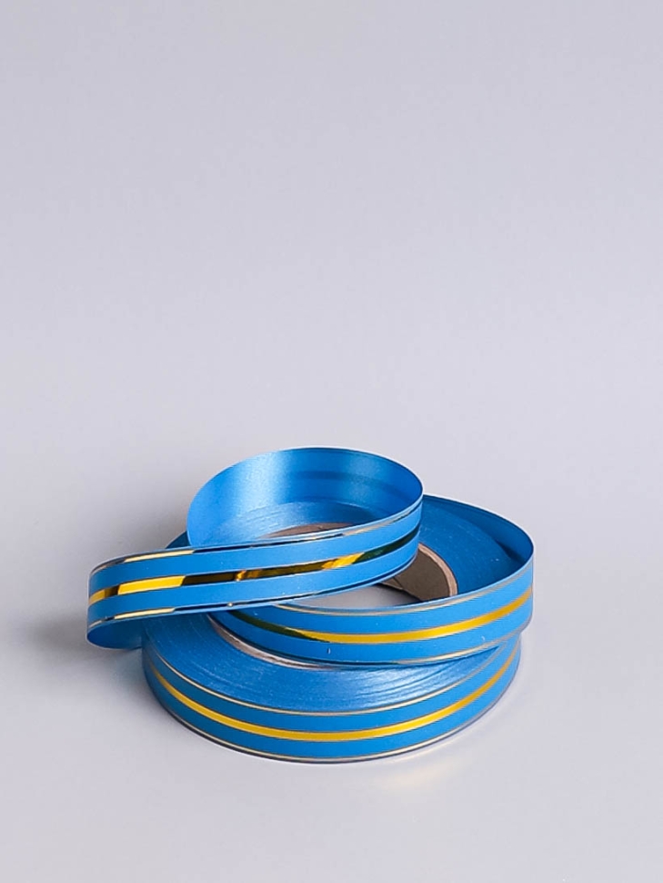 Лента золотая полоса 2/50 РД синяя Лента золотая полоса 2/50 РД синяя