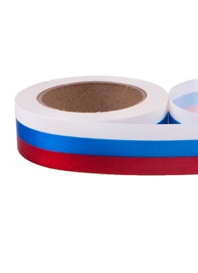 Лента ТРИКОЛОР 3x50м полипропиленовая Лента ТРИКОЛОР 3x50м полипропиленовая