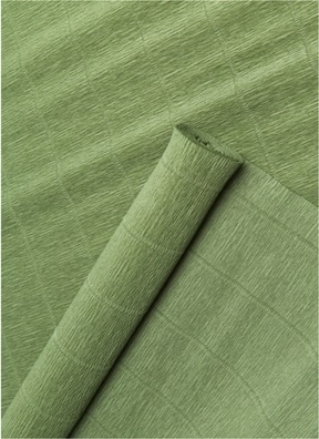 Бумага гофрированная простая, 180гр 562 фисташковая