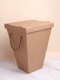 Упаковка для букетов и композиций 16х30х43см с крышкой