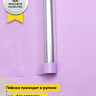 Пленка цветная 60см прозрачное окно сиреневый пастель Пленка цветная 60см прозрачное окно сиреневый пастель
