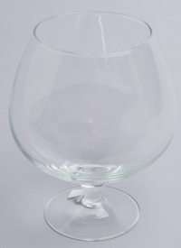 Ваза стекло Бренди №1680 Роджер-1,8л D15,6x20см малый