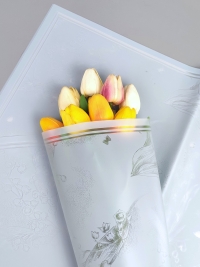 Пленка матовая 58смх58см 20 листов 50мкм Грация голубой