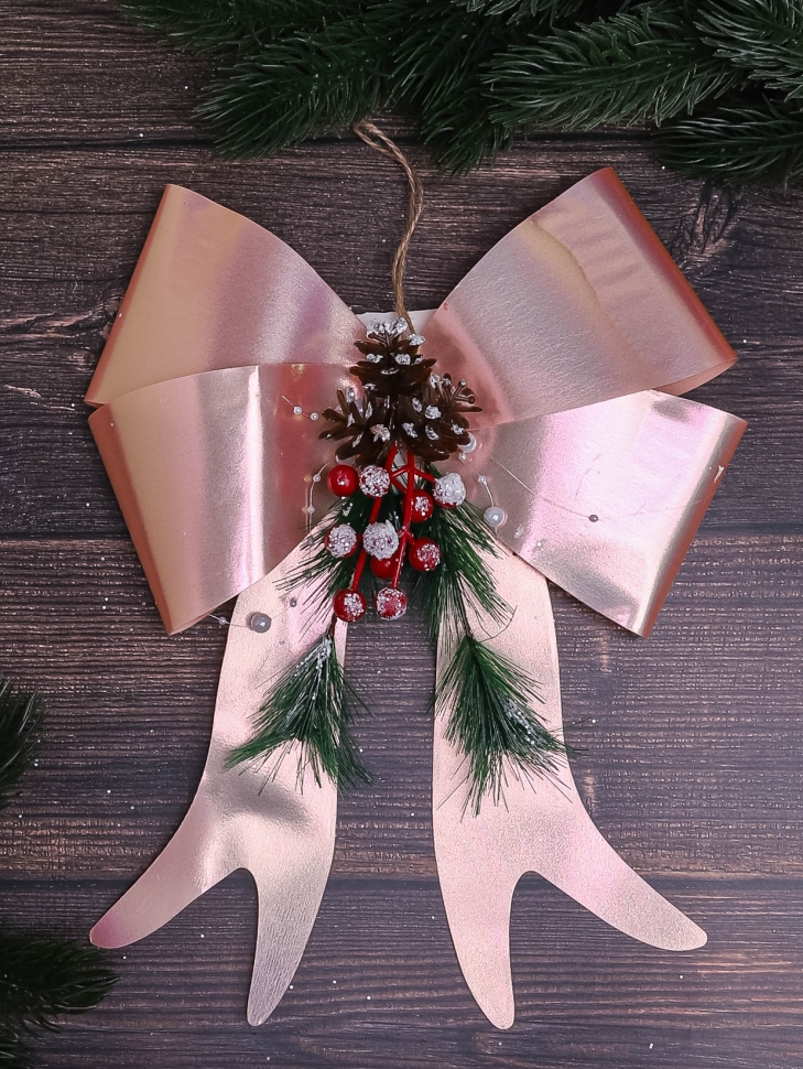 Бант НГ 25х30см золото Бант НГ 25х30см золото