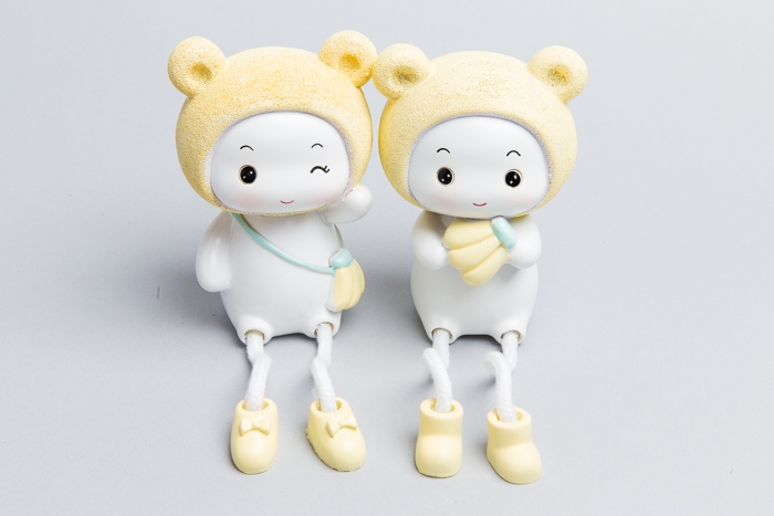 Фигурки 2шт. Мишки 7,5х7х12см 5002 желтый Фигурки 2шт. Мишки 7,5х7х12см 5002 желтый