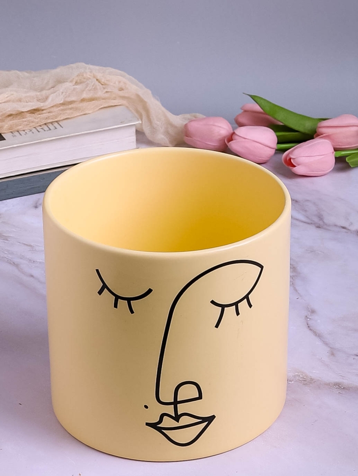 Кашпо керамика 15х16,2х16см 21115