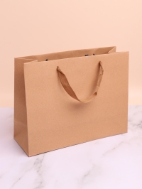 Пакет крафт 27х21х10см К