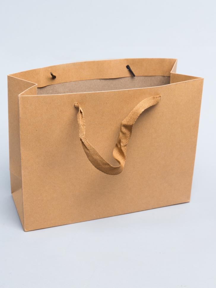 Пакет крафт 27х21х10см К Пакет крафт 27х21х10см К