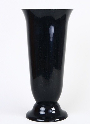 Ваза гладкая D21 H42 черная Ваза гладкая D21 H42 черная