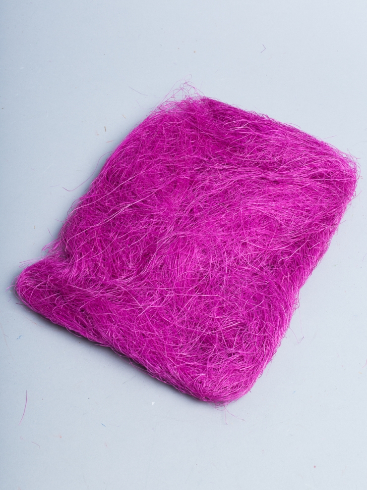 Волокно сизаля 40г П сиреневое Волокно сизаля 40г П сиреневое