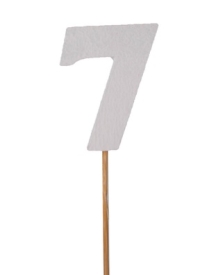 Вставка Цифра "7" 8,5см пенопласт