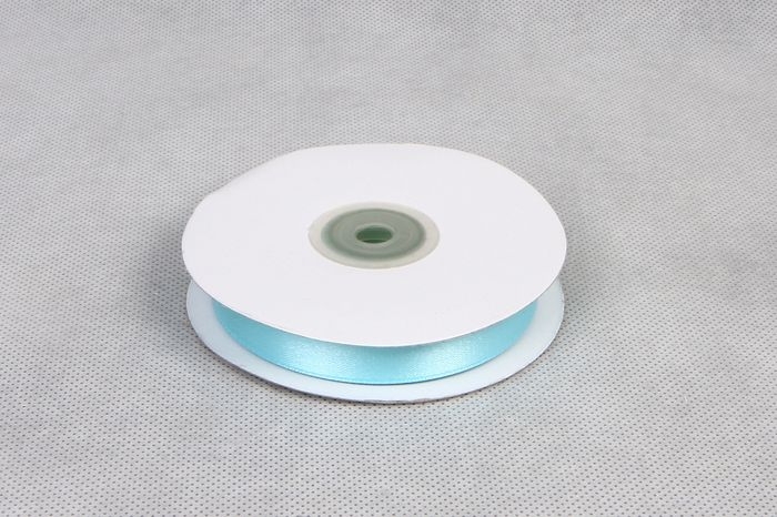 Лента атласная 25мм х 30м К светло-голубая Лента атласная 25мм х 30м К светло-голубая