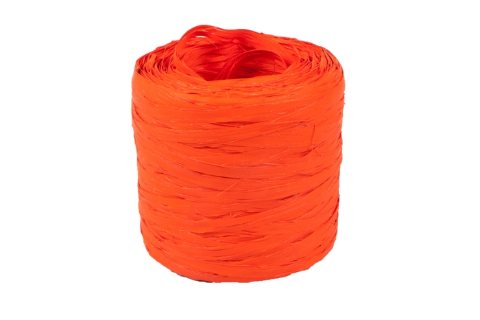 Рафия синтетическая, 200м PL 10 оранжевая Рафия синтетическая, 200м PL 10 оранжевая
