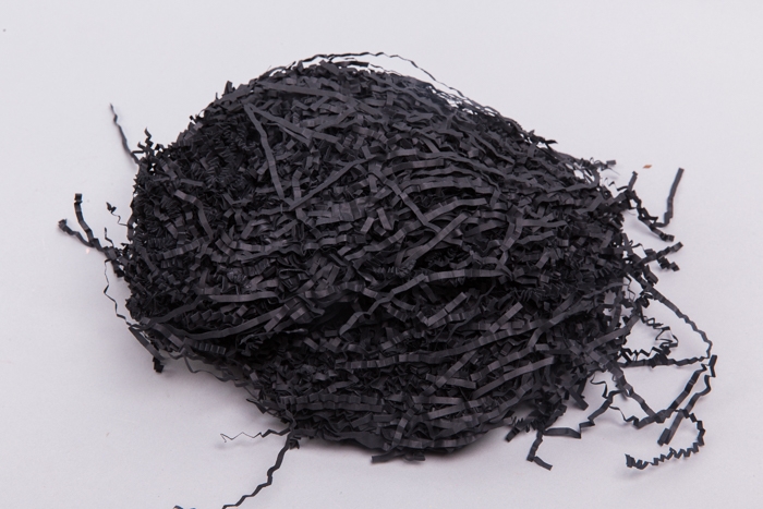 Наполнитель флористический бумажный 100г черный Наполнитель флористический бумажный 100г черный