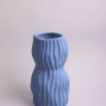 Ваза керамика 24х13см KQ650M голубой