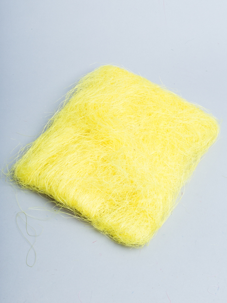 Волокно сизаля 40г П лимонное Волокно сизаля 40г П лимонное