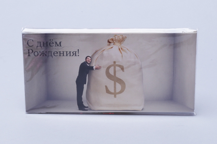 Конверт для денег 8х16,5см, 5шт, 0239 Мешочек денег