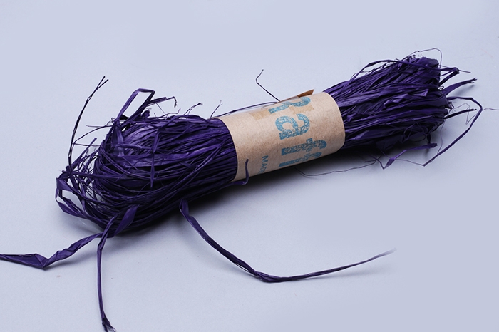Рафия натуральная 30г фиолетовый Рафия натуральная 30г фиолетовый