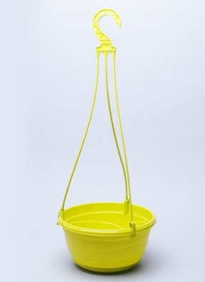 Горшок пластик Венеция D22,5 2,75л с поддоном + подвес фисташка Горшок пластик Венеция D22,5 2,75л с поддоном + подвес фисташка