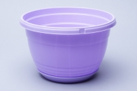 Горшок пластик Глория D21, 3,3л с поддоном лаванда