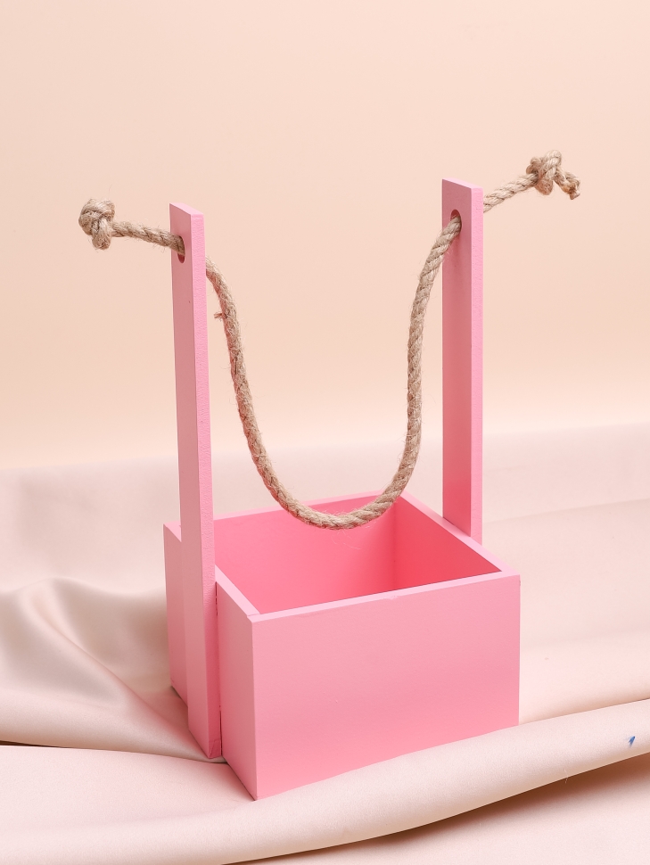 Ящик Флора H23/8,3х12,5см № 7 розовый