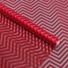 Пленка матовая Зигзаг 70см х 10м красный Пленка матовая Зигзаг 70см х 10м красный