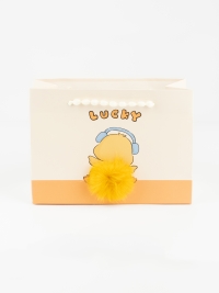 Сумочка Зверюшки с хвостиком 20х15х9см L383 Цыпа