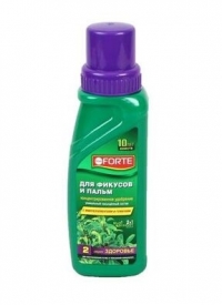 Удобрение 285мл Bona Forte органо-минерал.  для фикусов и пальм 