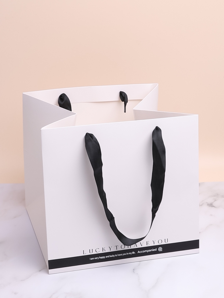 Сумочка подарочная 24х26х26см белый Сумочка подарочная 24х26х26см белый