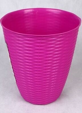 Кашпо из пластика 24х22,3см фуксия Кашпо из пластика 24х22,3см фуксия