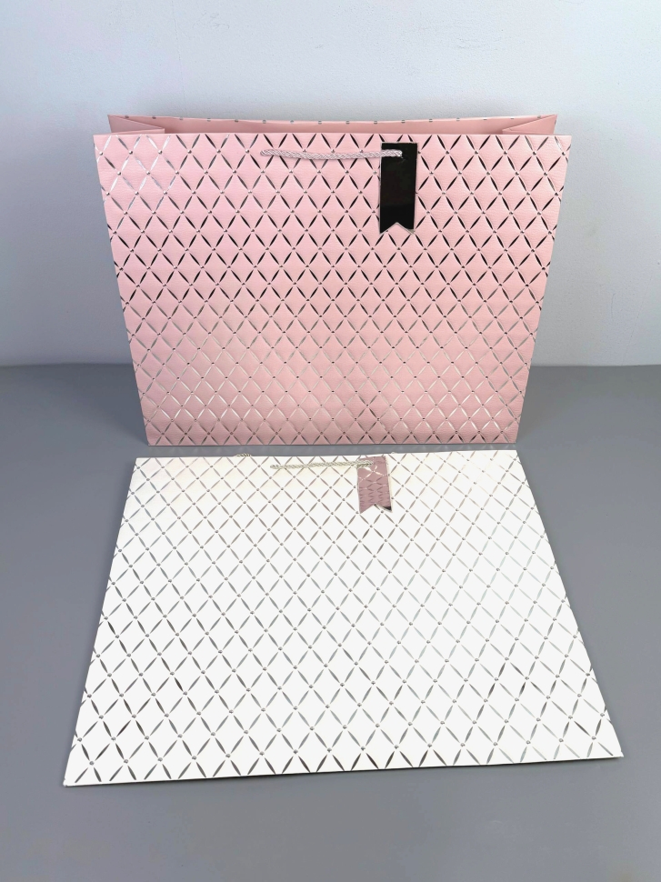 Сумочка подарочная 50х40х15см L578 тиснение